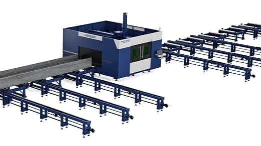 HBF H Profil Lazer Kesim Makinesi — Profil İşlemede Otomatik Malzeme Akışı