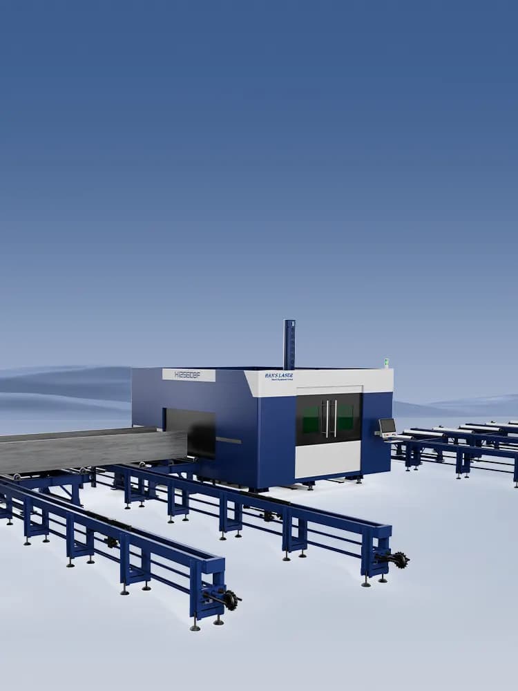 HBF H Profil Lazer Kesim Makinesi