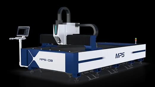 MPS-D Fiber Lazer Plaka Kesim Makinesi — Rijit Gövdeyle Kararlı Kesim