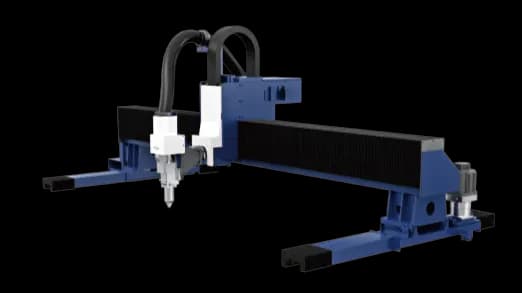 S Pro Geniş Format Fiber Lazer Kesim Makinesi — Hafif ve Rijit Köprü