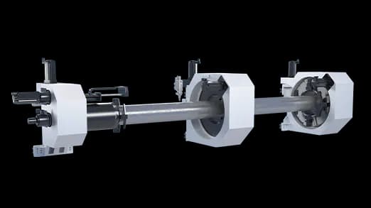 PX12066F Ağır Sanayi Boru Lazer Kesim Makinesi — Çok Aynalı Sıfır Fire Kesim