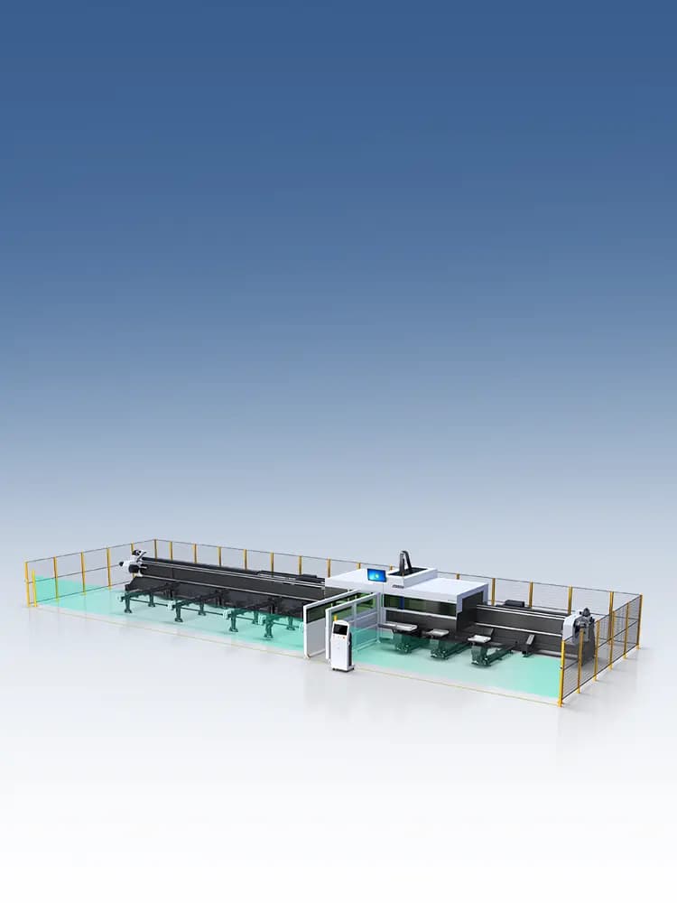 PX12066F Ağır Sanayi Boru Lazer Kesim Makinesi