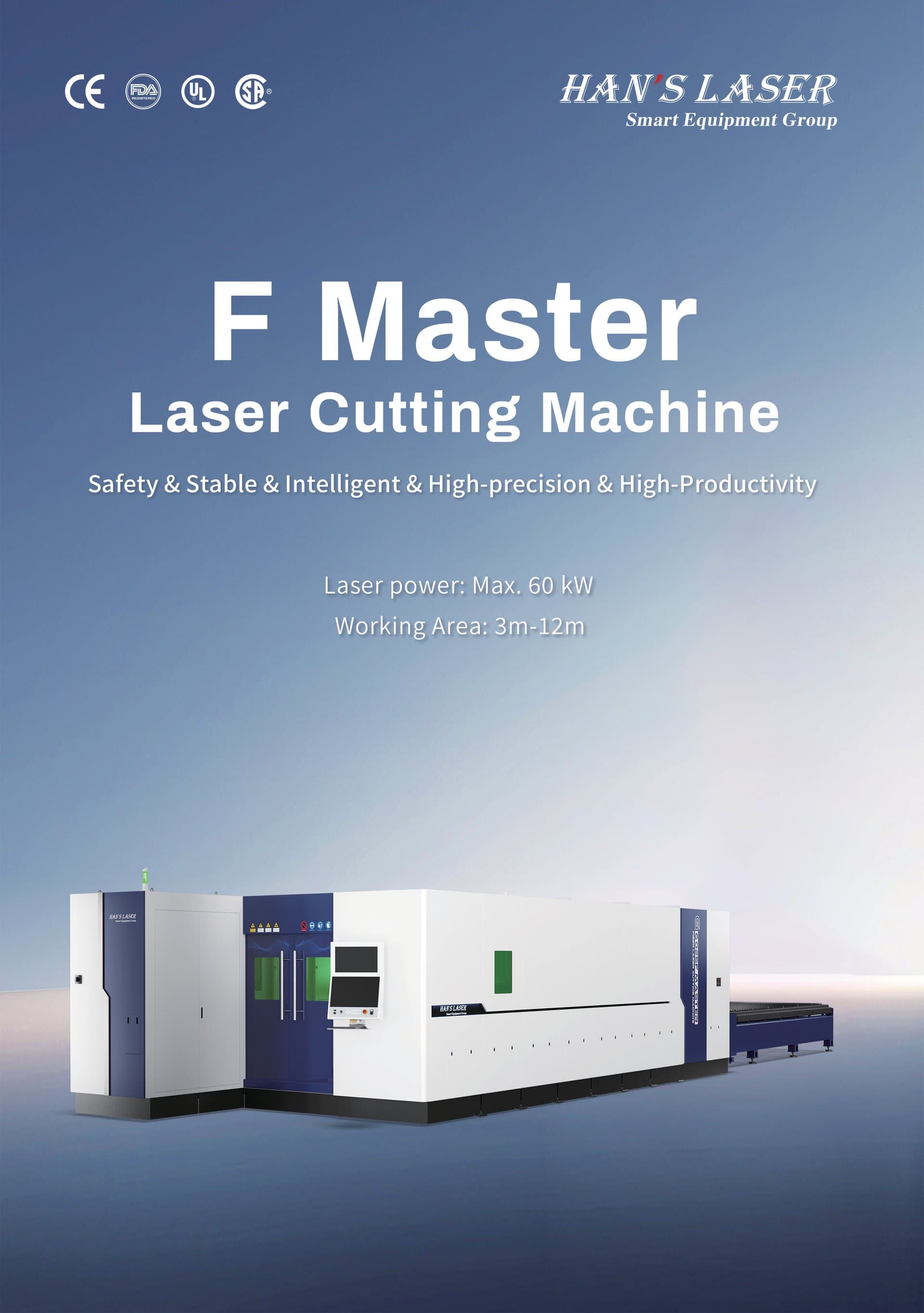 F Master fiber lazer kesim makinesi
