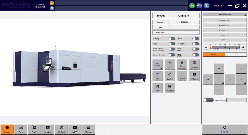 Hans 1201plus akıllı CNC arayüzü