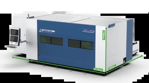 HF Mini yüksek dinamik fiber lazer kesim makinesi