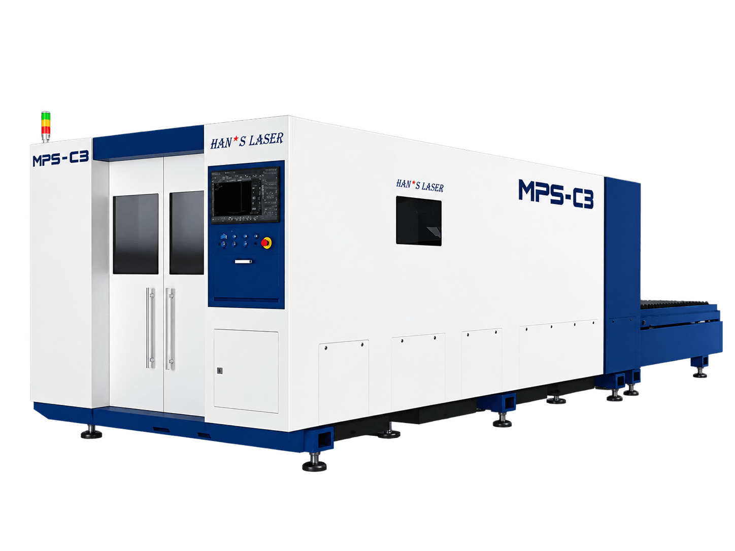 MPS-C Serisi Fiber Lazer Plaka Kesim Makinesi