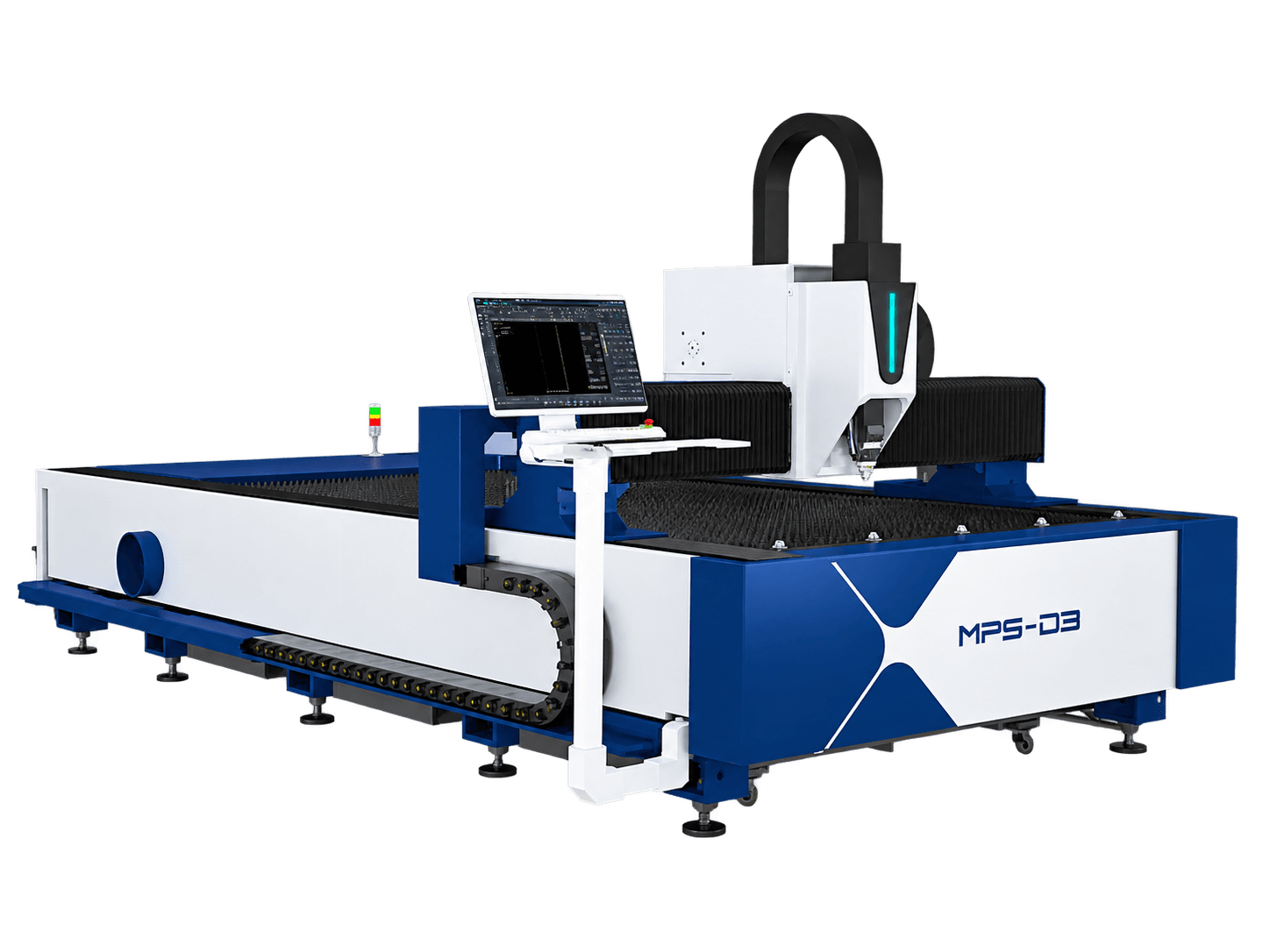 MPS-D Fiber Lazer Plaka Kesim Makinesi