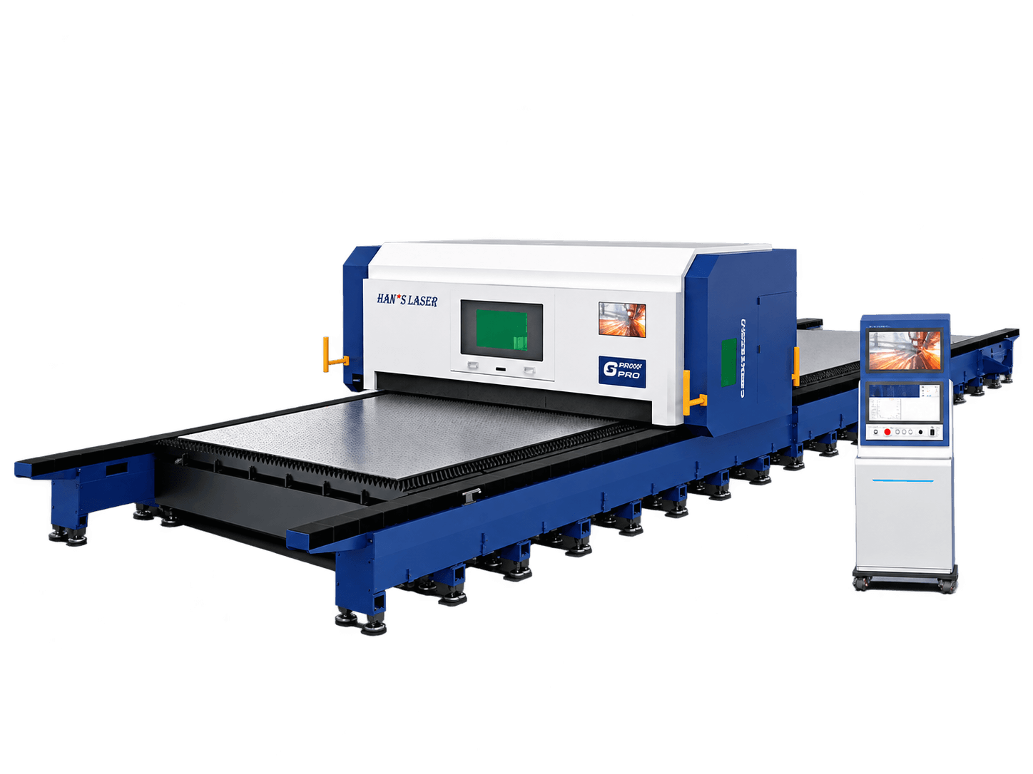 S Pro Geniş Format Fiber Lazer Kesim Makinesi